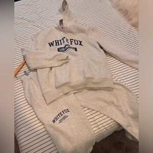 White Fox sweat set